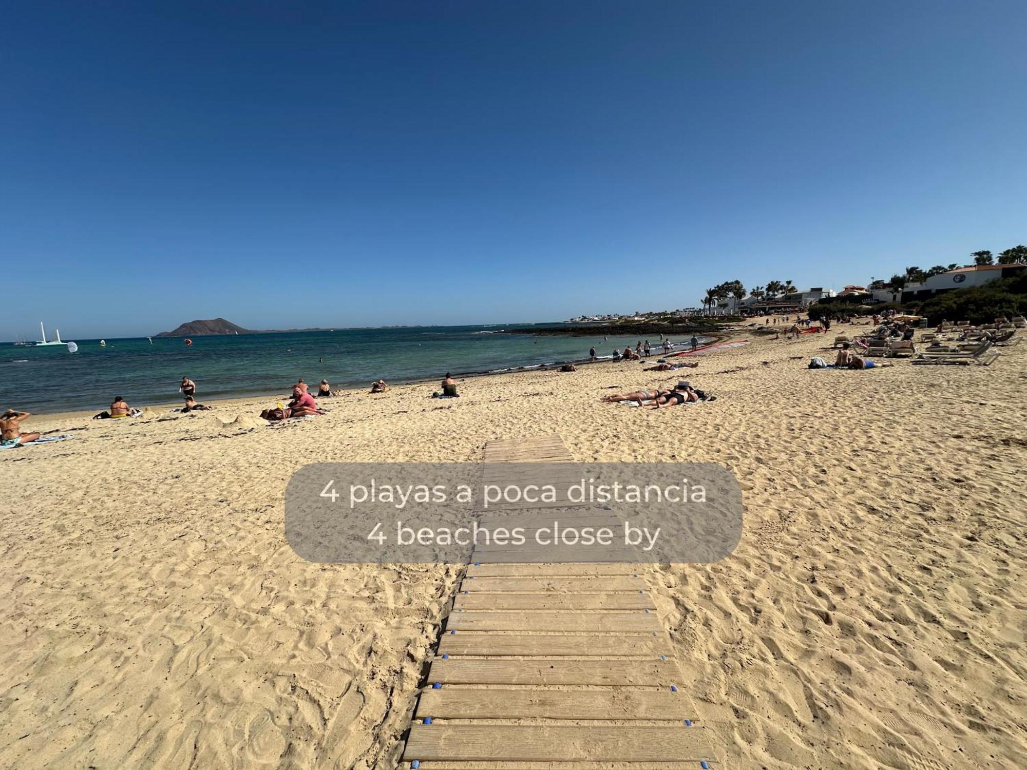 Tutti Frutti Con Piscina, Terraza Soleada Privada, Primera Planta Y Wi-Fi Corralejo Bagian luar foto
